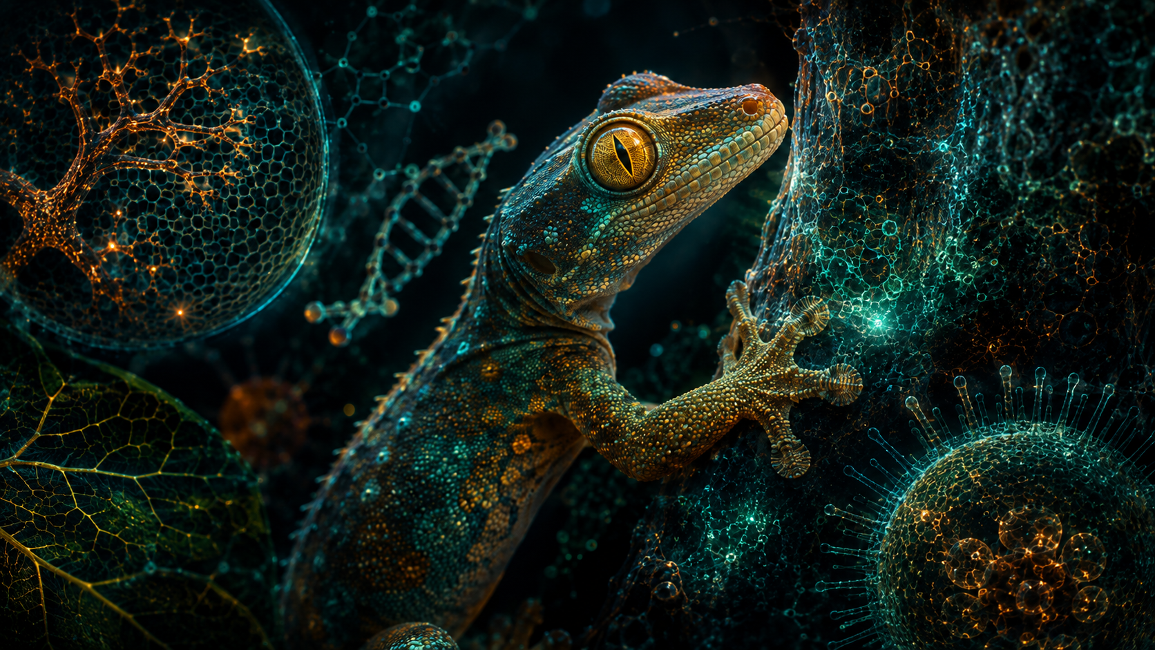 Bizarre and fascinating wildlife adaptation concept